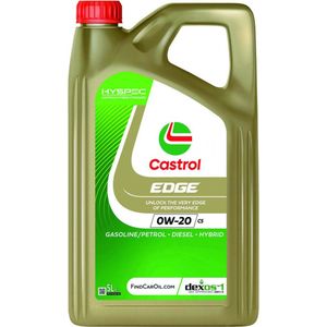 Castrol - Edge 0W20 C5 - Motorolie - 5 Liter - Synthetische Olie