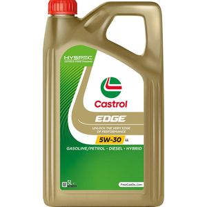 Castrol Edge 5w30 LL Olie - 5L - LongLife - Voor Benzine- en Diesel