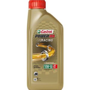 Olie Castrol Power RS Racing 4T 10W-50 - fles à 1 liter
