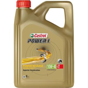 Castrol - POWER1 RS 4T - Motorolie - 10W-40 - Fles à 4 Liter