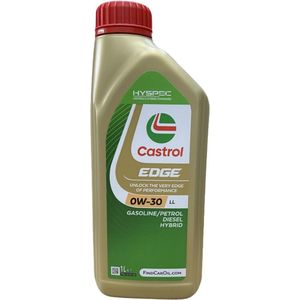 CASTROL EDGE Motorolie - Synthetische Olie - 1 Liter - Viscositeit SAE 0W-30