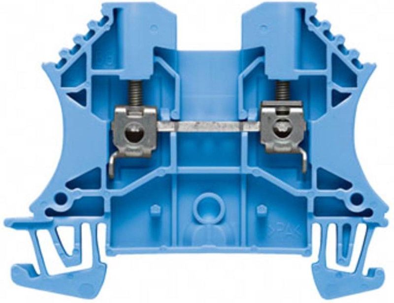 Weidmüller - Klemmenblok - Elektronica Benodigdheden - Blauw - Serie: WDU