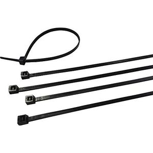 Weidmüller 1720660000 CB 200/3.6 kabelbinders, 200 mm, 3,6 mm, zwart, 100 stuks