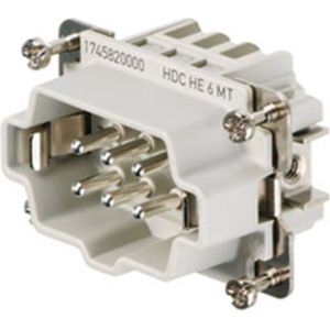 Weidmüller 1745820000 Pin-inzetstuk RockStar® HDC HE 6 + PE Spanveer 1 stuk(s)
