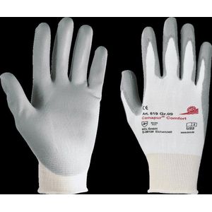 KCL Camapur ® Comfort 619-9 Polyurethaan, Polyamide Werkhandschoen Maat (handschoen): 9, L Cat II 1 paar