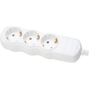 Kopp 120301007 Stekkerdoos 3-voudig Arctisch-wit Zonder Stekker 1 Stuk(s)