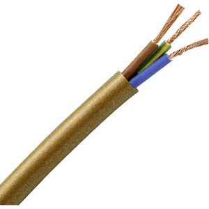 Kopp 152325008 Geïsoleerde kabel H03VV-F 3 G 0.75 mm² Zwart 25 m