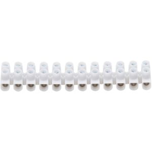 Kopp kroonklem 2,5-4mm 12-polig wit - 2 stuks
