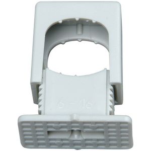 Kopp - Kabelklem - Grijs - 50 Stuks - Voor Bevestiging Kabels en Buizen