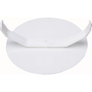 H&G - Geïsoleerd Expansiedeksel - Wit - Diameter 60 mm