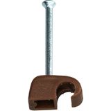 Kopp - 342606089 Spijkerclip - Bruin - Polyamide - 50 stuk(s)