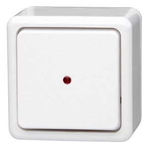 Kopp 514602006 Controleschakelaar, Wisselschakelaar, Uitschakelaar Standaard (opbouw) Arctisch-wit