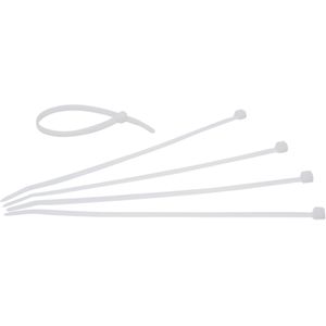 Kopp 356800097 kabelbinders, assortiment: elk 25 stuks: 100, 150 en 200 mm, transparant