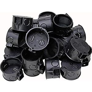 Kopp Inbouwschakeldoos isolatiemateriaal, ø 60 mm, professioneel pakket: 25 stuks in net, doosdiepte 45 mm, 343100041