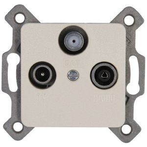 Kopp - Antennecontactdoos TV/RF/SAT - Crème-wit - Satelliet Accessoires