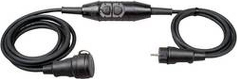 PRCD-S - Draagbaar Foutstroombeveiligingsapparaat - Rubber - 1,5 m Stekker - 3 m Koppeling