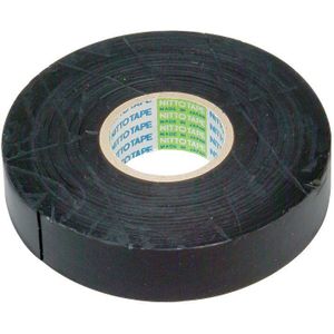 Kopp 324715093 isolatietape, zelfklevend, dikte 0,5 mm, 10 m lang, 19 mm breed, zwart