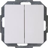 Kopp - Paris - Wissel/Wisselschakelaar - Wit - Duurzaam Materiaal