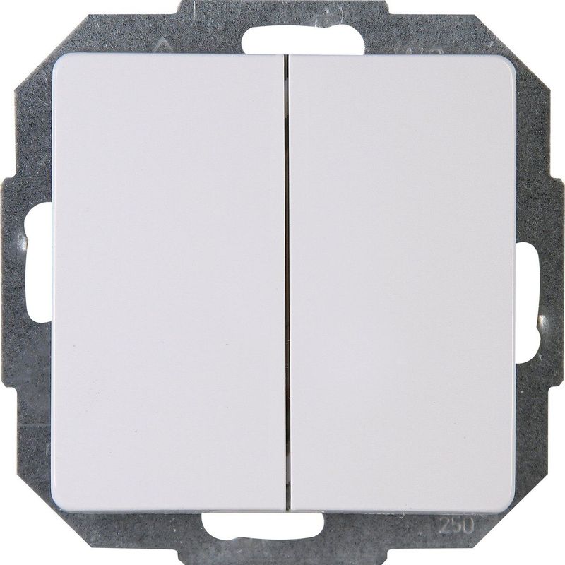 Kopp - Paris - Wissel/Wisselschakelaar - Wit - Duurzaam Materiaal