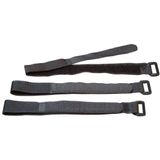 Kopp - 328100097 - Klittenband - Zwart - 3 Stuks - Flexibel Ontwerp