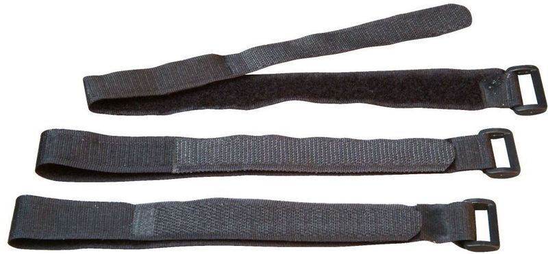 Kopp - 328100097 - Klittenband - Zwart - 3 Stuks - Flexibel Ontwerp