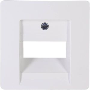 Kopp HK05 arctic wit afdekplaat UTP dubbel - 4621460