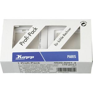 Kopp Professioneel pakket 10 stuks afdekraam 1-voudig Paris Arctic-wit, 402002013