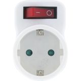 Kopp Tussenstekker met schakelaar - Wit