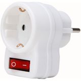 Kopp Tussenstekker met schakelaar - Wit