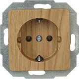 Kopp - Milano - Wandcontactdoos - Eiken - Aardlekcontact