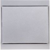 Kopp - Drukknop MALTA - Zilver - Knoppen + Schakelaars