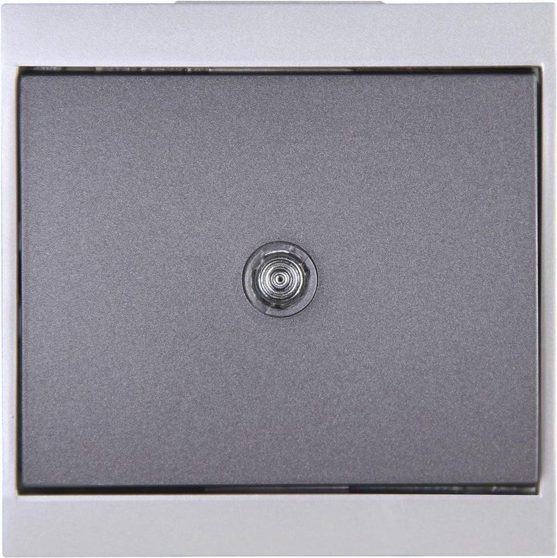 Kopp - MALTA - Universele Schakelaar - Grijs - Verlicht