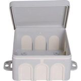 Kopp® Kabeldoos IP54 Grijs - 80x80x37mm - Waterdicht