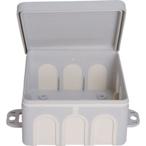 Kopp® Kabeldoos IP54 Grijs - 80x80x37mm - Waterdicht