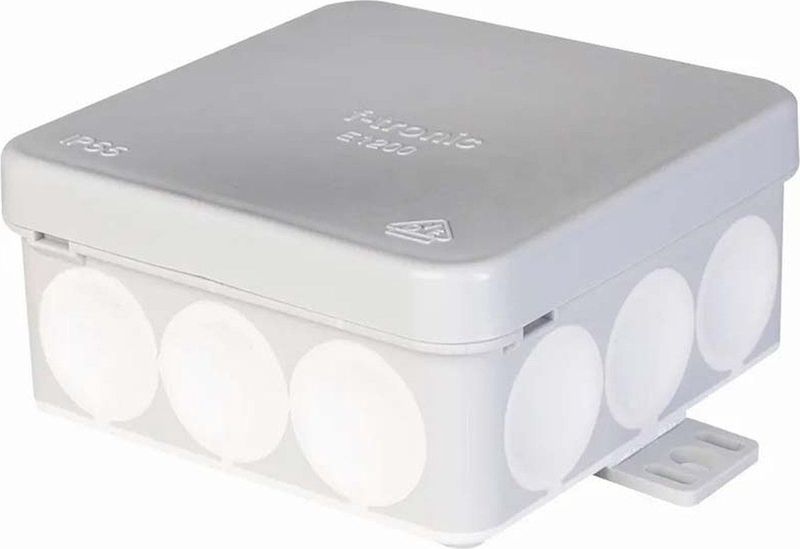 Kopp® Kabeldoos IP54 Grijs - 80x80x37mm - Waterdicht