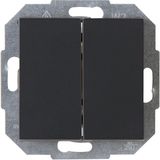 Kopp - Athenis - Wisselschakelaar - Antraciet - Inbouwschakelaars