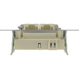 Kopp Dubbele inbouw wandcontactdoos - Cat5 - UTP/UAE - Metaal - IP20 bescherming