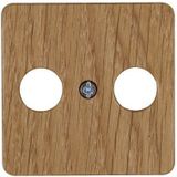 Kopp - Milano - Antennedeksel - Bruin - Echt Hout - Satelliet Accessoires