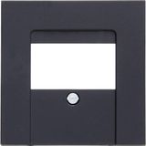 Kopp - Athenis - Afdekplaat - Antraciet