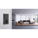 Kopp - Athenis - Afdekplaat - Antraciet