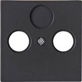 Kopp - Athenis - Afdekplaat - Antraciet