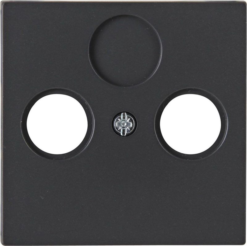 Kopp - Athenis - Afdekplaat - Antraciet