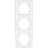 Kopp - Europa - Afdekraam 3-voudig - Arctisch Wit - Kunststof