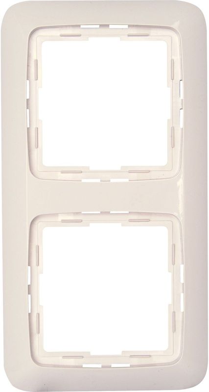 Kopp Rivo – Tweevoudig afdekraam (helder wit)