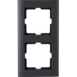 Kopp - Athenis - Afdekraam - Antraciet - Geschikt voor Horizontale en Verticale Montage