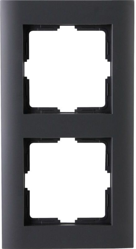 Kopp - Athenis - Afdekraam - Antraciet - Geschikt voor Horizontale en Verticale Montage