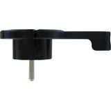 Kopp 172005030 Platte Stekker met Randaarde 230 V Zwart IP20