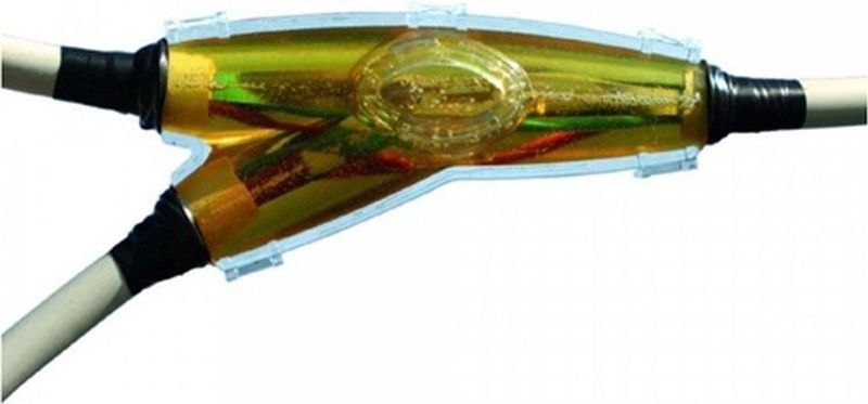 Kabelmof - Waterdicht - Transparant - Voor Ondergrondse Aansluitingen