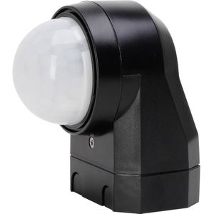 Kopp 824605012 PIR-bewegingsmelder Wan - Opbouw (op Muur) 240 ° Relais Zwart IP54