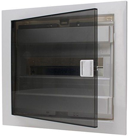 Kopp - 346001004 - Inbouw-verdeelkast - Grijs/Zwart - Voor 12 Polen